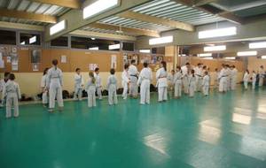 Dernier entraînement Déc 2013 au Dojo