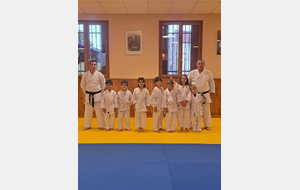 Rentrée avec nos Babies karaté à Viré