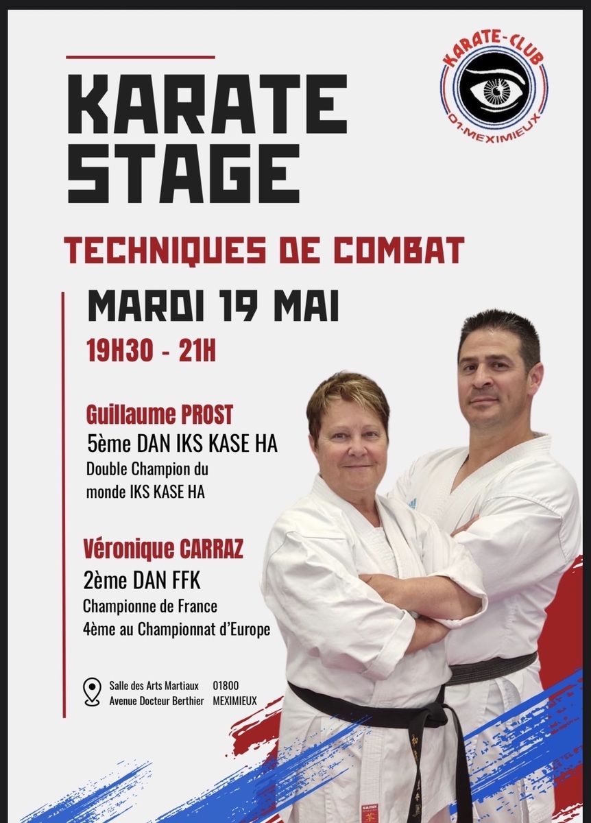 stage karaté combat - Meximieux