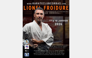Stage Lionel Froidure à Corbas (Karaté &amp; armes)