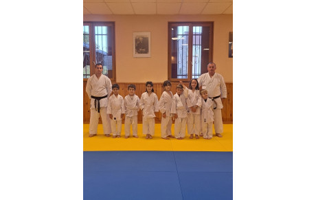 Rentrée avec nos Babies karaté à Viré